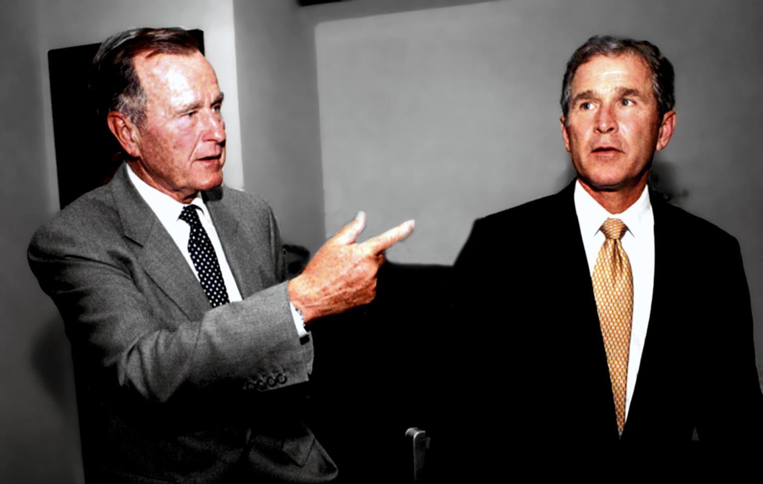 George H.W. Bush through the years